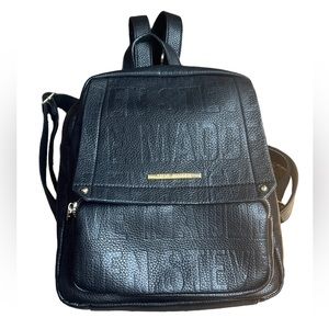 NWOT Steve Madden leather Backpack , big size. Never used is Brand new